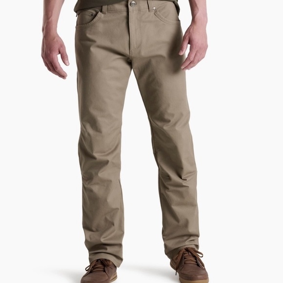 Kuhl 32x32 Rydr Tan Casual Jean Pants great pre owned condition - Picture 1 of 14